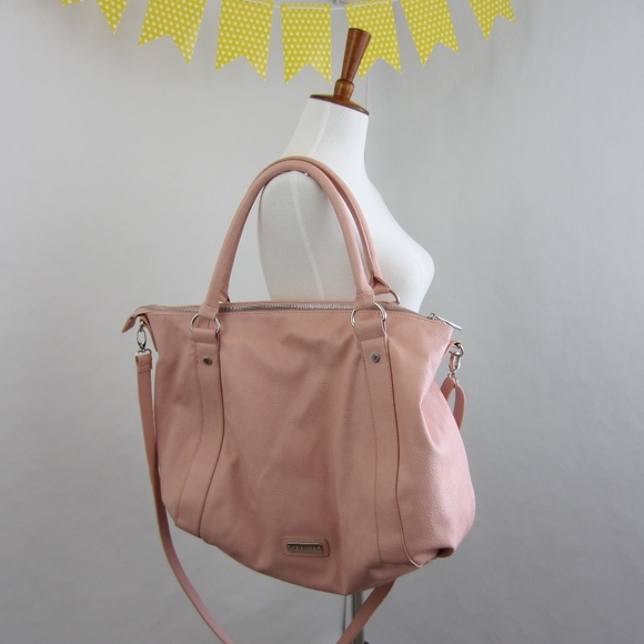blush weekender bag